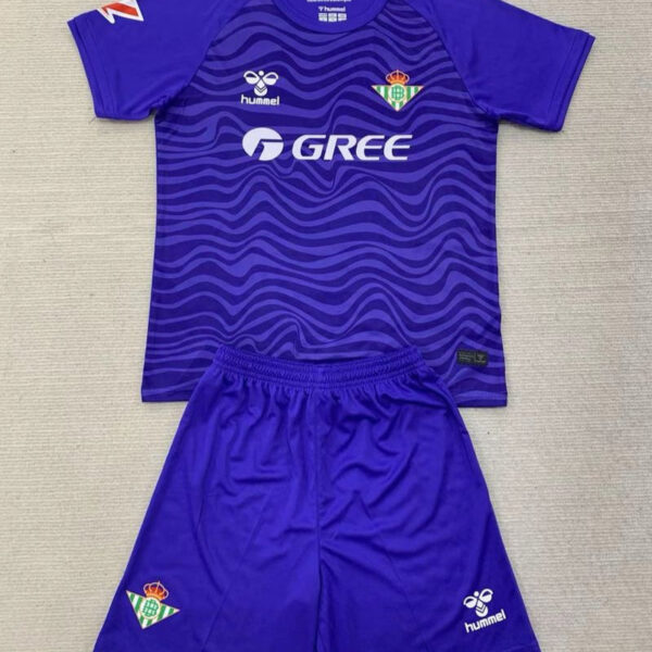 Kid Size Real Betis purple Goalkeeper