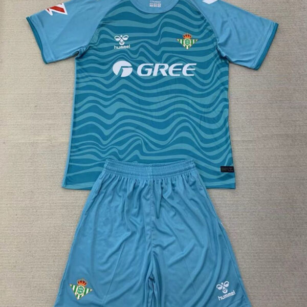 Kid Size Real Betis blue Goalkeeper