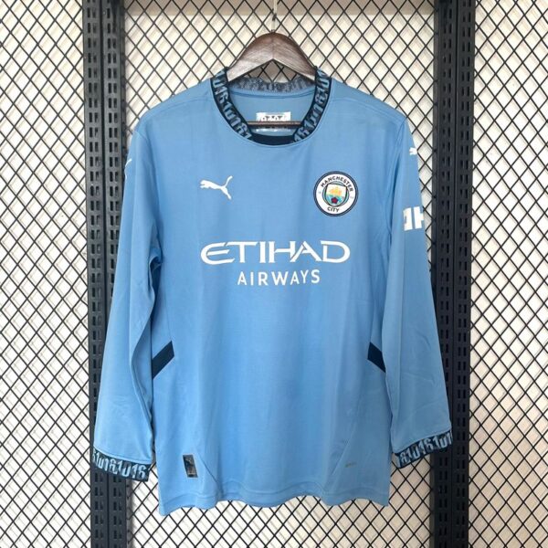 Manchester City 2024-2025 home Long Sleeve