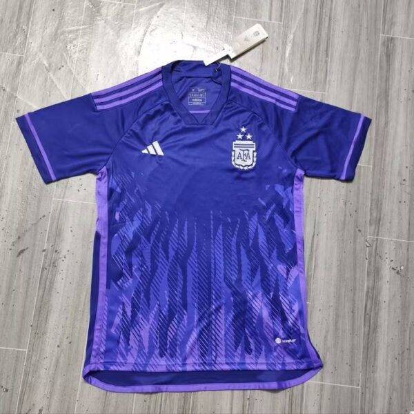 Retro Argentina national 2022 away game 3stars